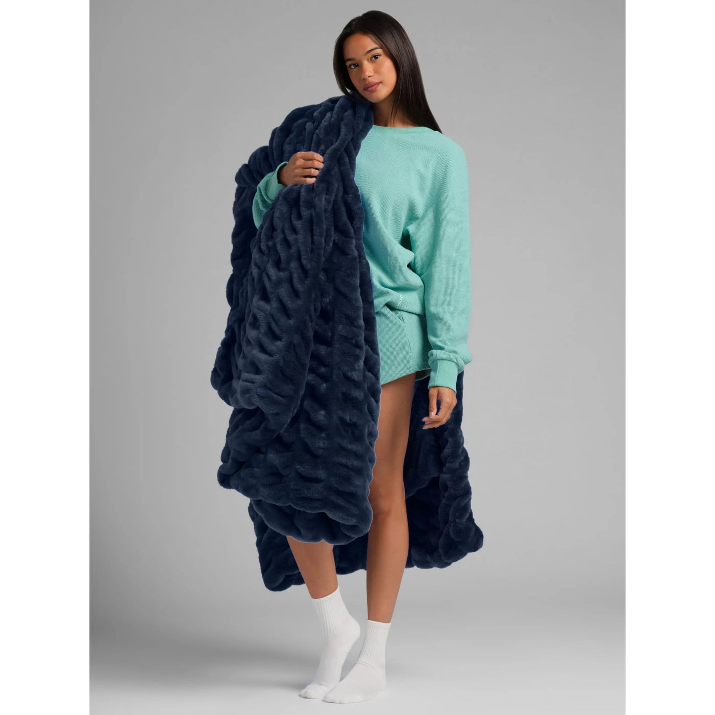 ☁️Dreamer Blanket – Ultra Soft Plush Weighted Blanket for Better Sleep & Relaxation